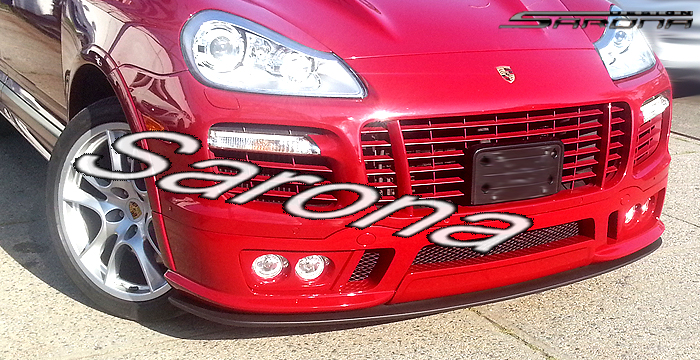 Custom Porsche Cayenne  SUV/SAV/Crossover Front Lip/Splitter (2007 - 2012) - $890.00 (Part #PR-013-FA)